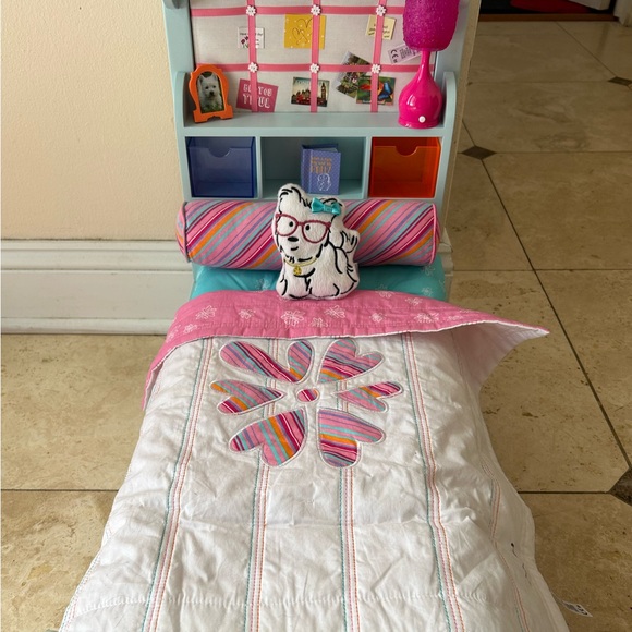 American Girl Doll trundle Bouquet Bed Set (FULL SET) - Picture 6 of 6